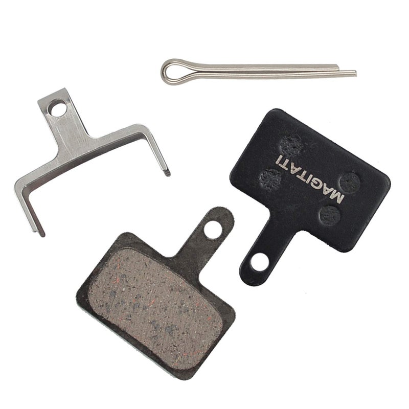 MAGITATI 4 Pairs Resin Bike Bicycle Disc Brake Pads for TRP Tektro Shimano Deore Br-M575 M525 M515 T615 T675 M505 M495 M486 M485 M475 M465 M447 M446 M445 M416 M415 M395 M375 M315 M355 C601 C501 â€¦ - Image 5